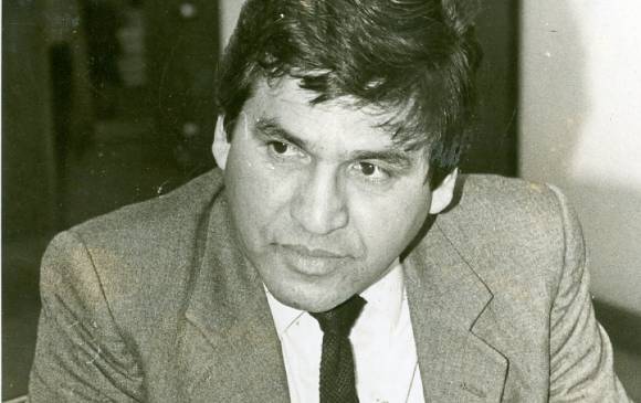 Jesús María Valle Jaramillo fue asesinado el 27 de febrero de 1998 en su oficina del centro de Medellín. FOTO ARCHIVO