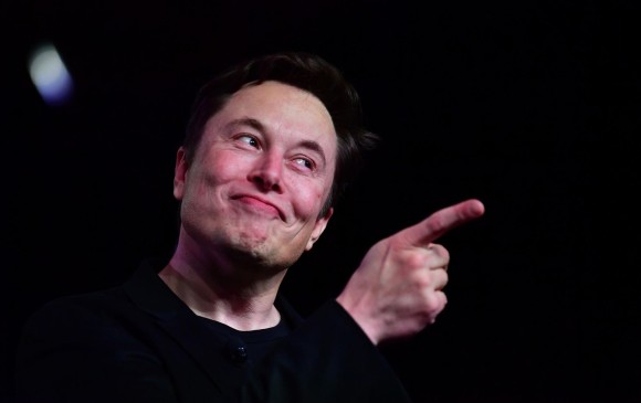 Elon Musk es el segundo empresario más rico del mundo, según Bloomberg. FOTO AFP