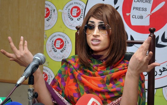 Qandeel Baloch, estrella de internet en Pakistán asesinada por su hermano. FOTO AP