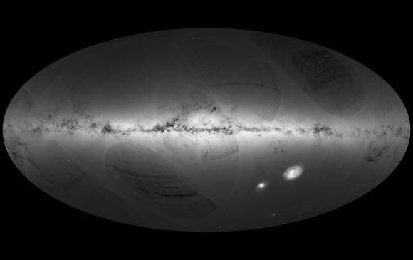 La misión “Gaia” recopilará la información necesaria para crear un mapa completo de más de 1.000 millones de estrellas. FOTO AP