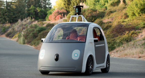 El carro autónomo de Google (imagen) ya ha hecho algunas pruebas en carreteras de Estados Unidos. FOTO cortesía