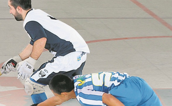 Los mejores deportistas de hockey SP del país regresaron a Antioquia para luchar por los títulos nacionales en mayores y sub-20. FOTO donaldo zuluaga
