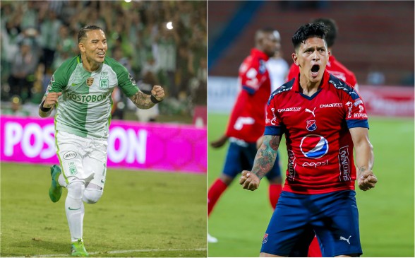 Cano, cerca de los 100 goles y Dayro ad portas de los 250 como profesional. Ambos engalanan el clásico. FOTOs juan a. sánchez 