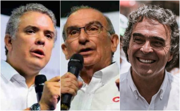 Las campañas de Iván Duque, Humberto de la Calle y Sergio Fajardo han reportado ingresos y gastos.