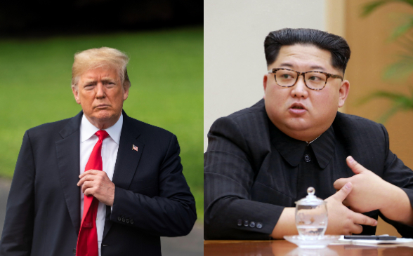 El presidente de Estados Unidos, Donald Trump, estaría en busca de la desnuclearización de Corea del Norte, después de varios mensajes agresivos enviados al dictador Kim Jong Un. FOTO EFE