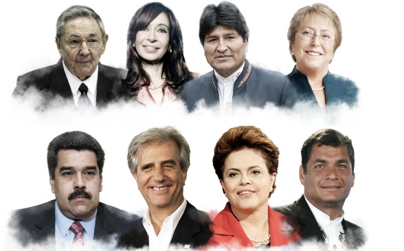 Baja la popularidad de los Gobiernos de izquierda en latinoamérica