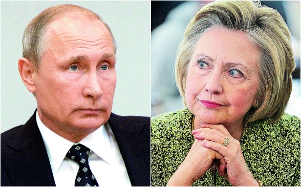 Vladímir Putin, presidente de Rusia, negó las acusaciones de Estados Unidos. Entretanto, la candidata demócrata Hillary Clinton fue la más afectada por los ataques cibernéticos. FOTO afp