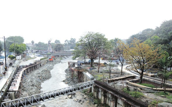 Itagüí renueva los parques Chimeneas y El Artista
