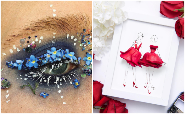 La belleza de las flores también se toma Instagram