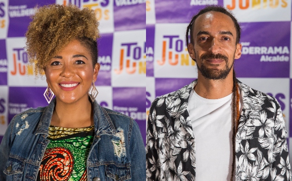 Daniela Maturana y Daniel Carvalho, actuales concejales y aspirantes por el movimiento Todos Juntos. FOTOS: Archivo EL COLOMBIANO