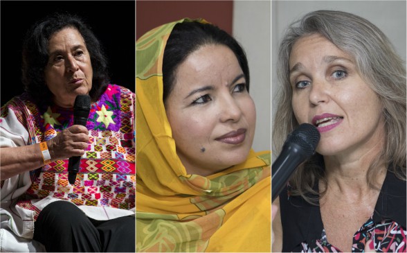 Alba Estela Maldonado, Guatemala - Raabub Mohamed Lamin, Sahara Occidental - María Alejandra Wagner, Argentina