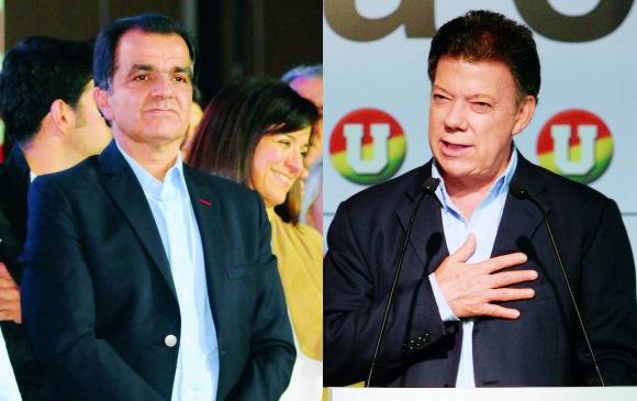 Óscar Iván Zuluaga pasó a segunda vuelta en el 2014 con la mayor votación, pero al final se impuso Santos. FOTO colprensa