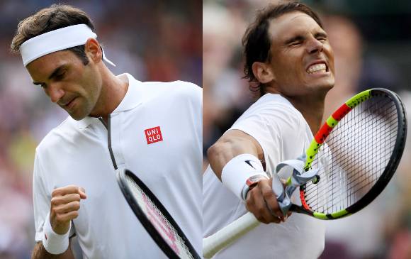 Roger Federer, con 20 títulos, y Rafael Nadal, con 18, son los máximos ganadores de Grand Slam. FOTOs reuters