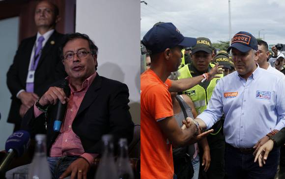 Tanto Gustavo Petro como Iván Duque han dedicado más tiempo a Bogotá, donde el ganador fue Sergio Fajardo. La apuesta ahora es el diálogo con la ciudadanía. FOTOS cORTESÍA CAMPAÑAS