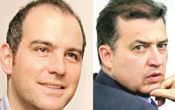 Tomás Jaramillo (izq.) y Juan Carlos Ortiz, señalados como cabezas de desfalco de Interbolsa. FOTO cortesía semana y colprensa