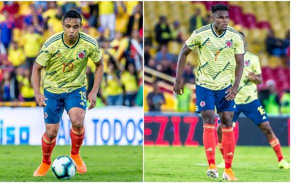 Luis Fernando Muriel suma cinco tantos con la Selección Colombia y Duván Zapata ajusta tres. Ambos estarán en la ofensiva de la Tricolor ante Chile. FOTOs juan antonio sánchez