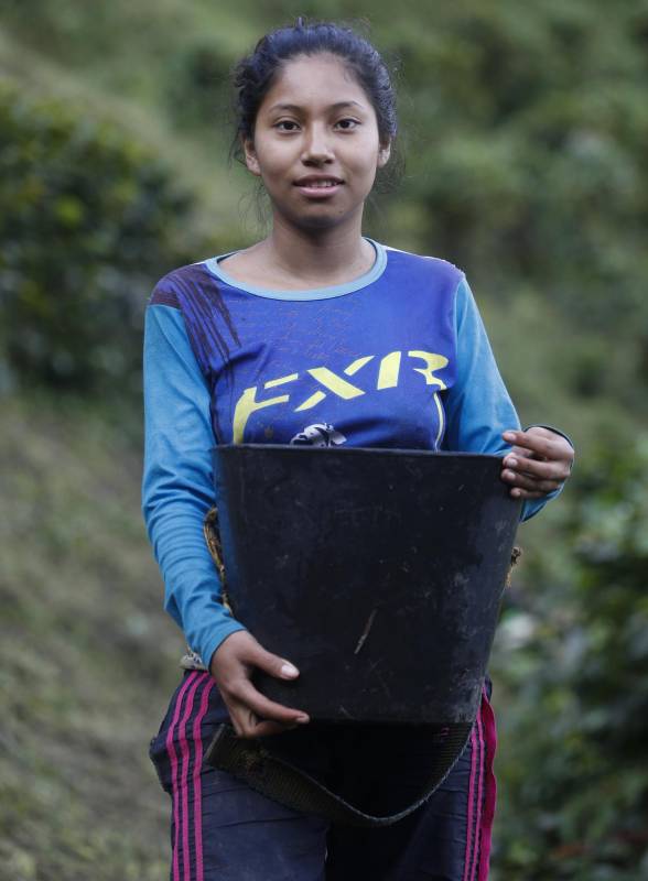 Retrato de Lorena Salas, La plata Huila. Foto: Manuel Saldarriga