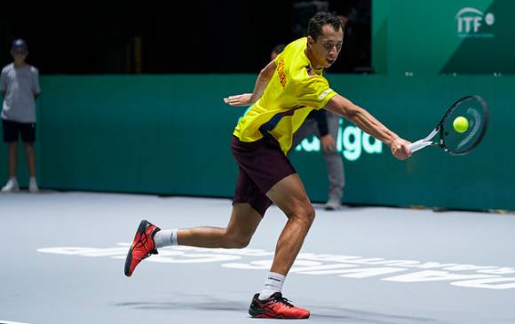 Daniel Galán, raqueta número uno de Colombia. FOTO COLPRENSA