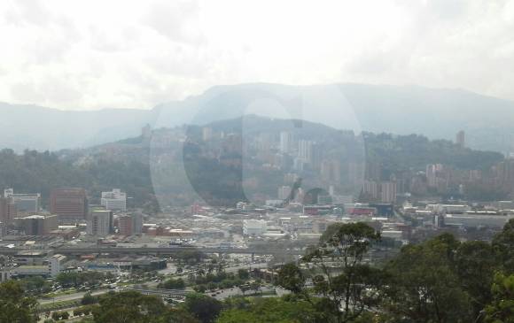 Así se ve el oriende de Medellín. FOTO MANUEL SALDARRIAGA