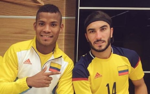 Wilmar Barrios y Sebastián Pérez serán compañeros en Boca Juniors de Argentina. FOTO Tomada de Instagram @wilkpo