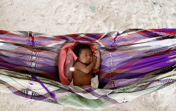 De acuerdo con la Cidh, 4.771 niños y niñas han muerto en La Guajira por causa de desnutrición crónica. Según la Encuesta Nacional de Salud, la Guajira es el departamento que registra los índices más altos de desnutrición, con 11,2 por ciento. FOTO Donaldo zuluaga