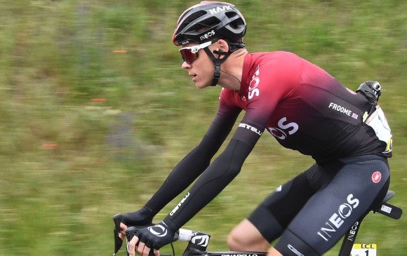 Froome, de 35 años, está en busca de su quinto título del Tour de Francia. FOTO AFP