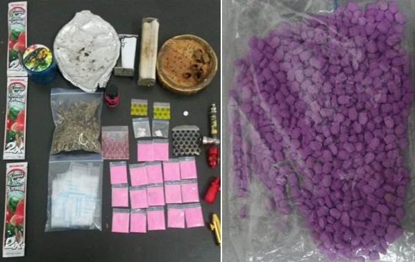 La banda operaba en Medellín en fiestas de música electrónica además utilizaba el aeropuerto de Rionegro para enviar la droga a diferentes países, según la Policía. FOTO CORTESÍA