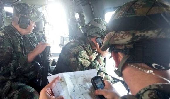 Los operativos militares fueron suspendidos hace más de 72 horas para permitir la liberación del general Alzate. FOTO colprensa