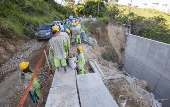 Esta primera etapa contempla carreteras en 40 municipios. FOTO Archivo