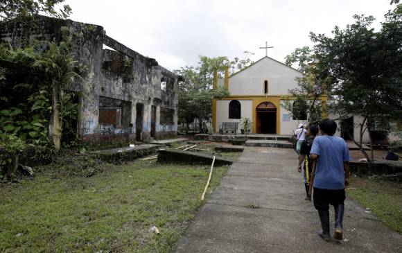 Bojayá es un pequeño pueblo en el selvático del norestes del departamento del Chocó. FOTO Archivo Juan Antonio Sánchez Ocampo