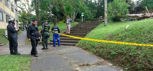 Herido un estudiante en Pereira por la explosión de una papa bomba |
