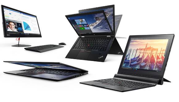 Lenovo lanzó en 2016 su familia X1, compuesta por cuatro productos con diseño ultra delgado. FOTO Cortesía lenovo