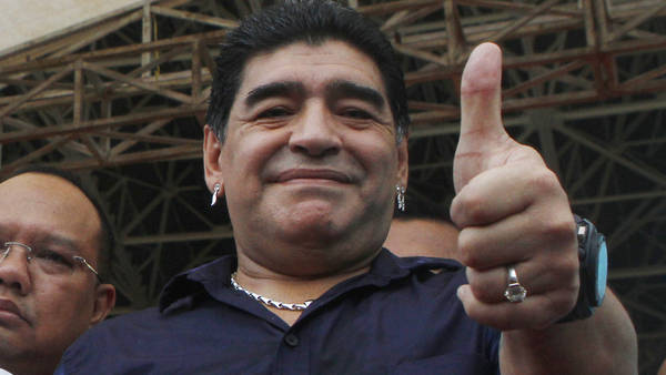 Maradona vivió en Cuba cerca de cuatro años. FOTO Archivo AP