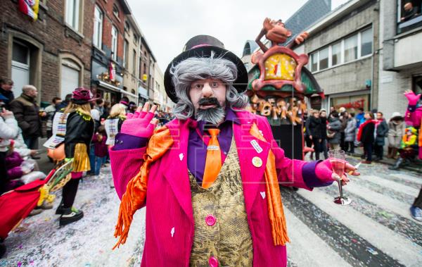 Imagen de la Unesco sobre el carnaval de Aalst. FOTO EFE