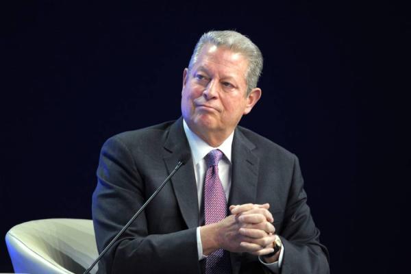 Al Gore ofreció una conferencia en la sala plenaria de la sede de la cumbre en Lima. FOTO archivo Colprensa