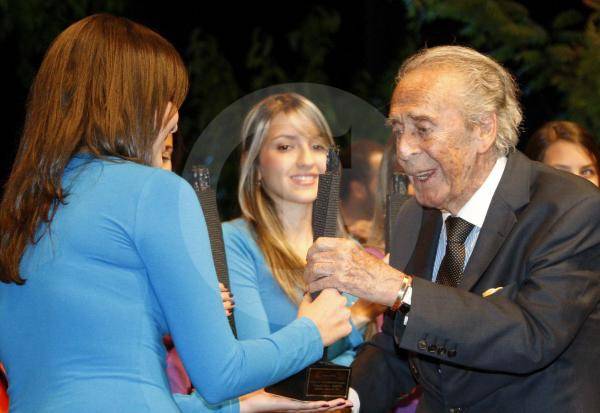 Castaño Castillo recibió en Medellín el premio EL COLOMBIANO Ejemplar en 2010. FOTO Jaime Pérez