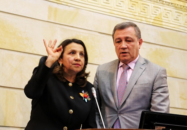 Soledad Tamayo debe dejar su curul, por la silla vacía de Aida Merlano. FOTO: Colprensa