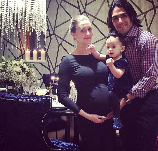 Nació la segunda hija de Falcao