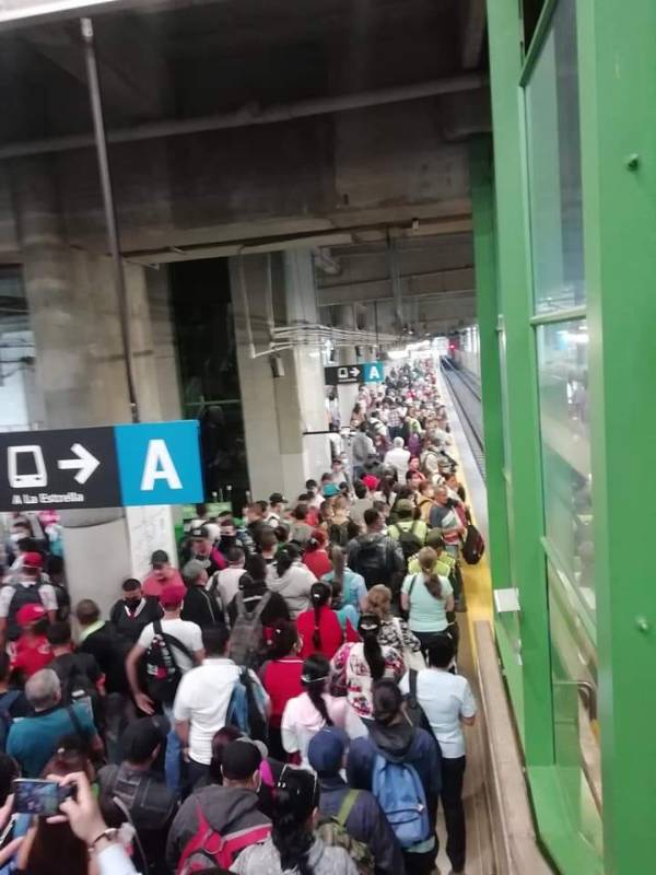 Estación del metro de Medellín. FOTO CORTESÍA