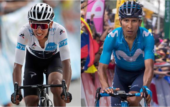 Egan y Nairo liderarán a Colombia en mundial de ciclismo. Fotos: EL COLOMBIANO