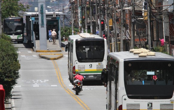 La propuesta se basa en que es más barato un brt que un tranvía y mientras el túnel genera alta demanda, es mejor el bus. FOTO: ROBINSON SÁENZ.