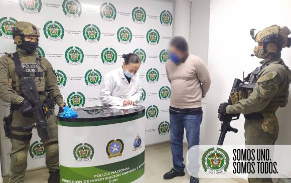 La Policía Nacional precisó que por alias “Pocho” se ofrecía una recompensa de hasta 50 millones de pesos. FOTO CORTESÍA POLICÍA NACIONAL
