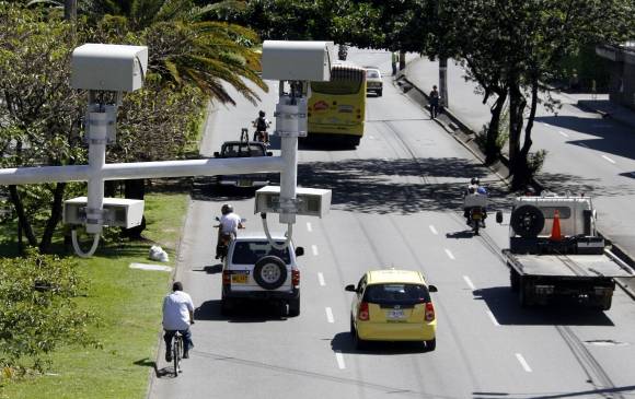 Las altas velocidades son una constante en la avenida Guayabal donde se han tomado 24.975 fotodetecciones durante lo corrido de 2015. FOTO DONALDO ZULUAGA. 