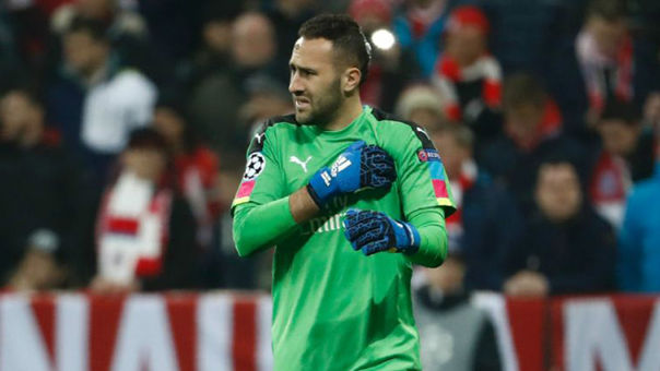 David Ospina jugará con el Arsenal ante Atlético. FOTO EFE