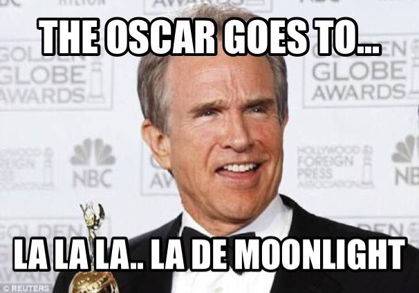 El error de los Óscar en memes