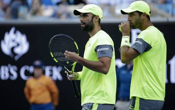 Los colombianos se consolidan como una de las mejores duplas en el tenis mundial. FOTO EFE