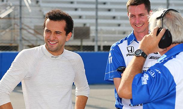 Indycar, pintada de tricolor