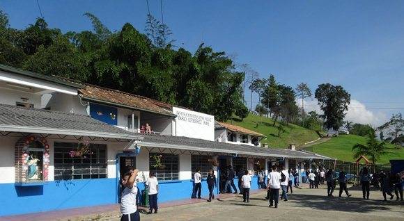 En esta institución sucedieron los hechos. FOTO CORTESÍA