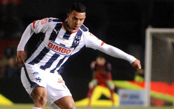 El exjugador de Atlético Nacional anotó a los 87 minutos. FOTO CORTESÍA www.rayados.com