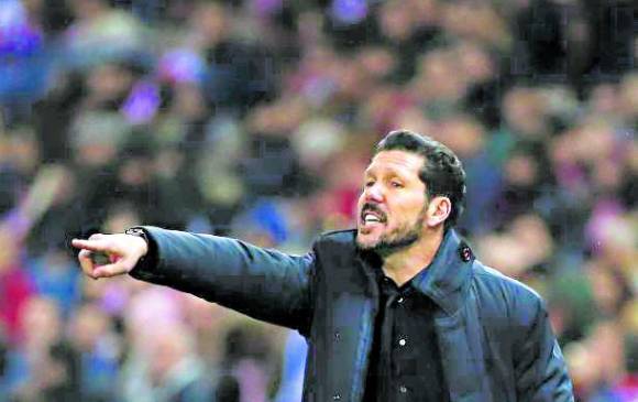 El Cholo Simeone le dio categoría al Atlético de Madrid. El 28 podría ser campeón de la Champions. FOTO REUTERS